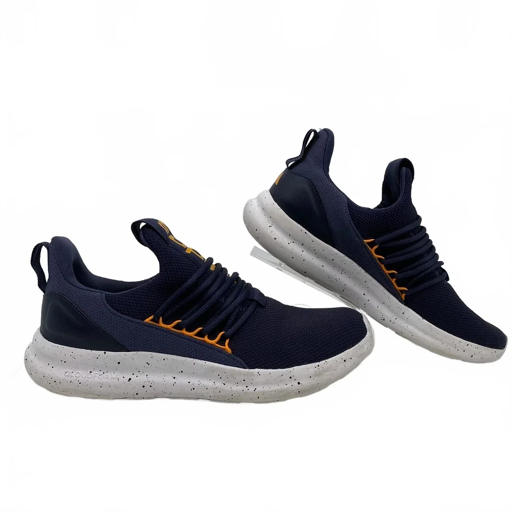Adidas Blue Orange Lite Racer Sneakers | Men’s Size US 10
